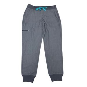 NWT Figs Zamora Jogger 2.0 Scrub Pants GRAPHITE XS Petite